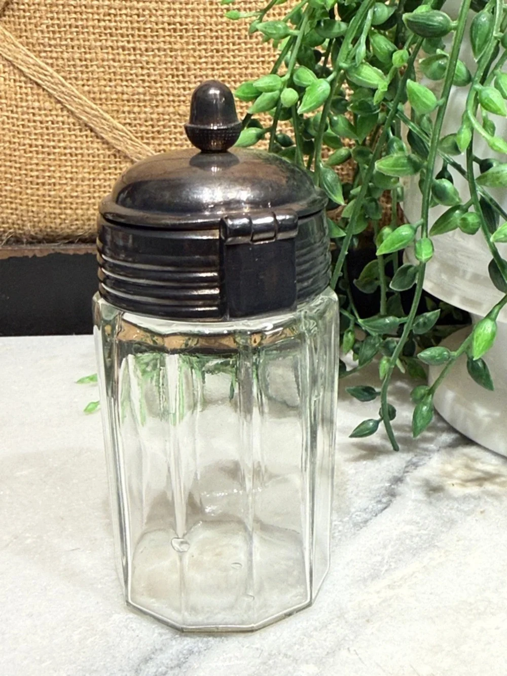 Vintage jelly/jam jar